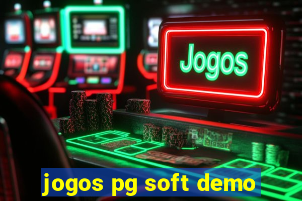 jogos pg soft demo